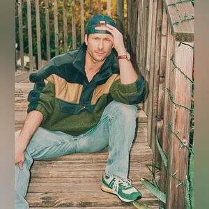 New Balance 574 Core Green/Yellow/Cobalt Blue/Gray